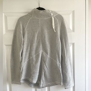Prana mock turtleneck tailored sweater